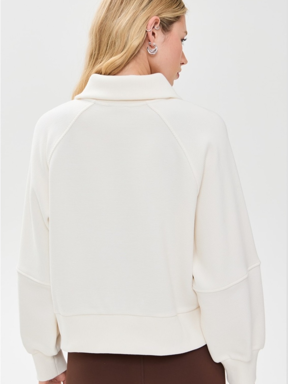 Varley Milano Half Zip Sweater - Picture 3 of 9